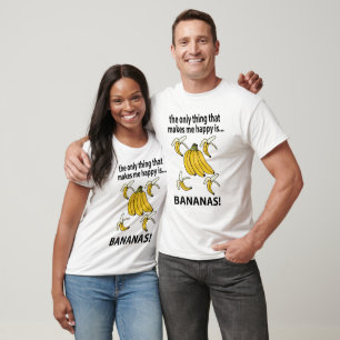 Bananen Obst Lustige Bananen T-Shirt