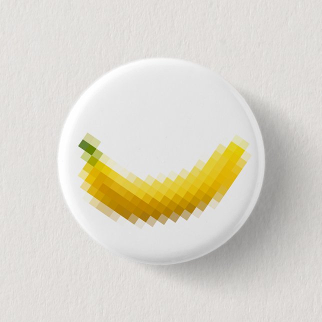 Bananen-Platzhalter Button (Vorderseite)