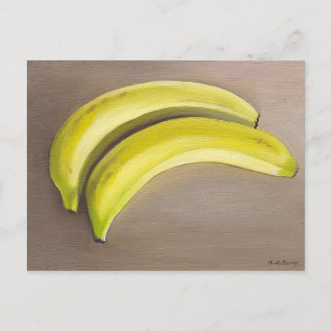 Bananen Postkarte (Vorderseite)