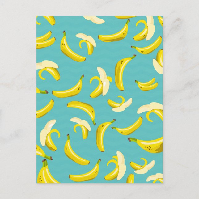 Bananen Postkarte (Vorderseite)