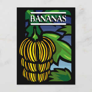 Bananen Postkarte