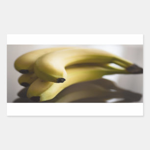 Bananen Rechteckiger Aufkleber