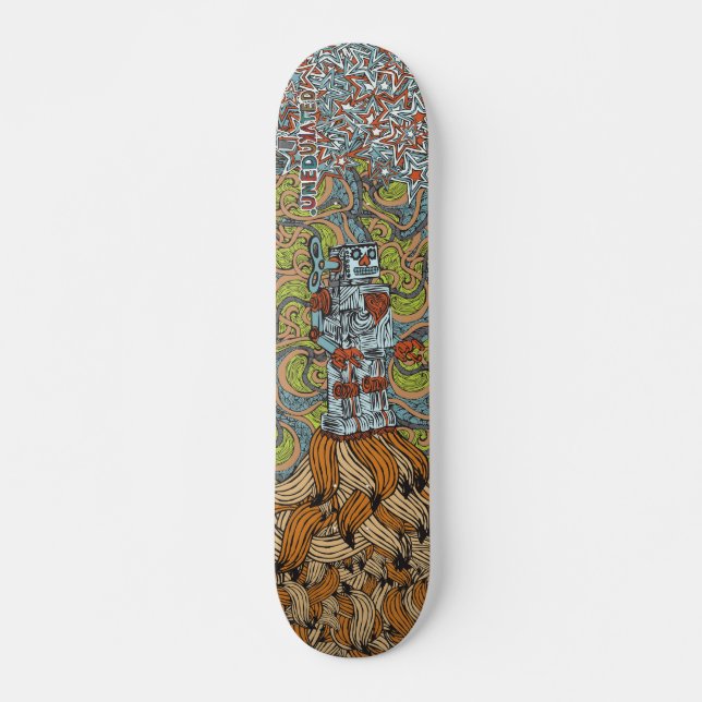 Bananen-Rocket-Plattform Skateboard (Vorne)