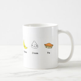 Bananen-Sahnetorten-Freunde Kaffeetasse