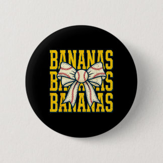 Bananen-Schleifenband Obst Frauen Mädchen Kinder Button