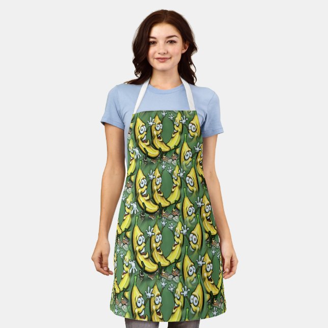 Bananen Schürze (Getragen)