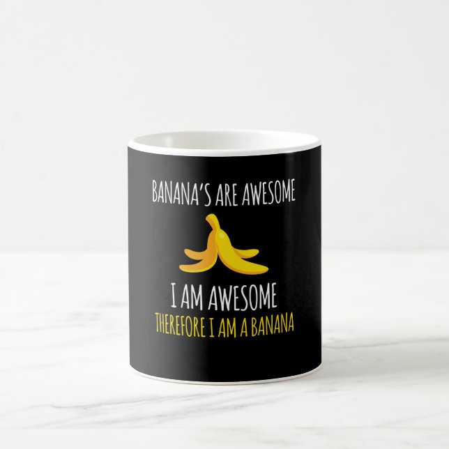 Bananen sind Phantastisches Obst aus Bananen Kaffeetasse (Mittel)