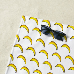 Bananen Strandtuch