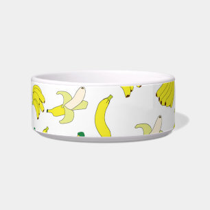 Bananen-Tapeten-Haustier-Schüssel Napf