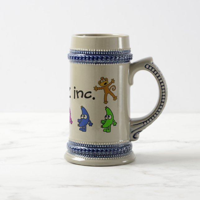 Bananen-Tasse - besonders angefertigt Bierglas (Rechts)