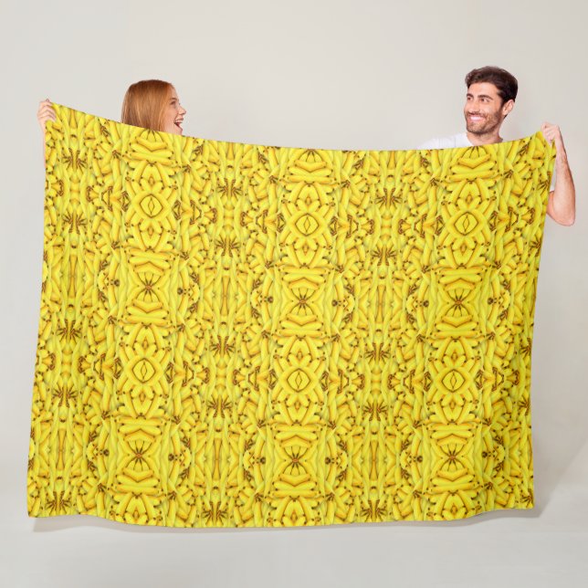Bananen über meine Snuggle Blankie Fleecedecke (Beispiel)