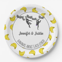 Bananen über Sie Jack und Jill Polterabend