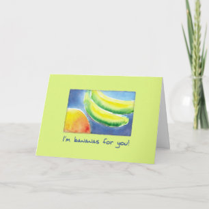 Bananen und Grapefruits Kokette Beziehungen Karte