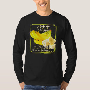 Bananen Vegan gesundes Obst und Gemüse T-Shirt