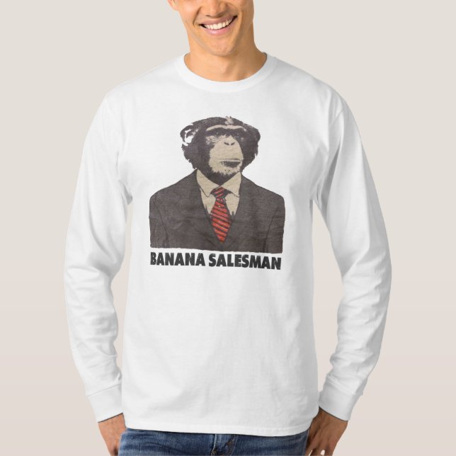 Bananen-Verkäufer T-Shirt (Vorderseite)