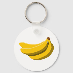 Bananen-Verrücktheit! Schlüsselanhänger
