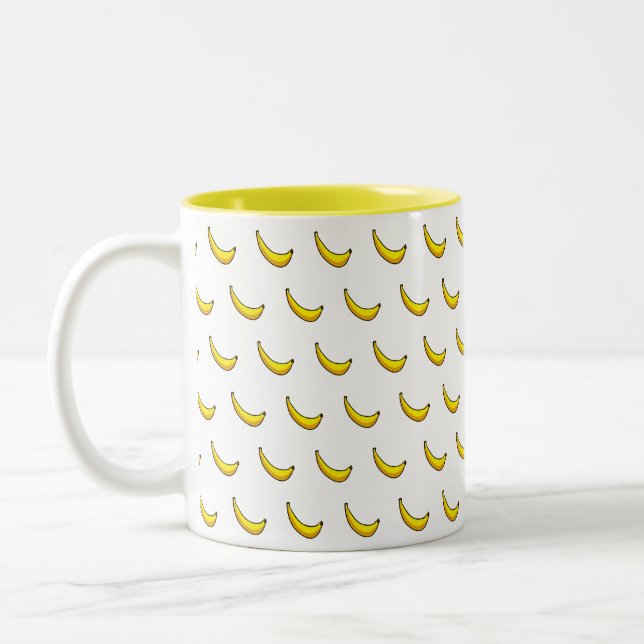Bananen Zweifarbige Tasse (Links)