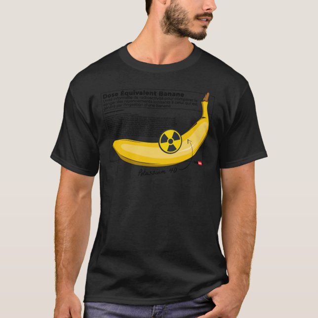 Bananenäquivalent Klassischer T - Shirt (Vorderseite)