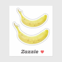 Bananenaufkleber