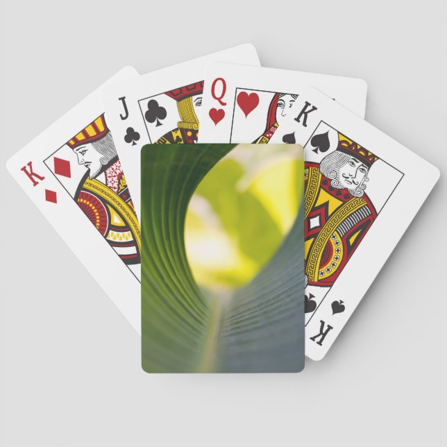 Bananenblatt Spielkarten (Rückseite)
