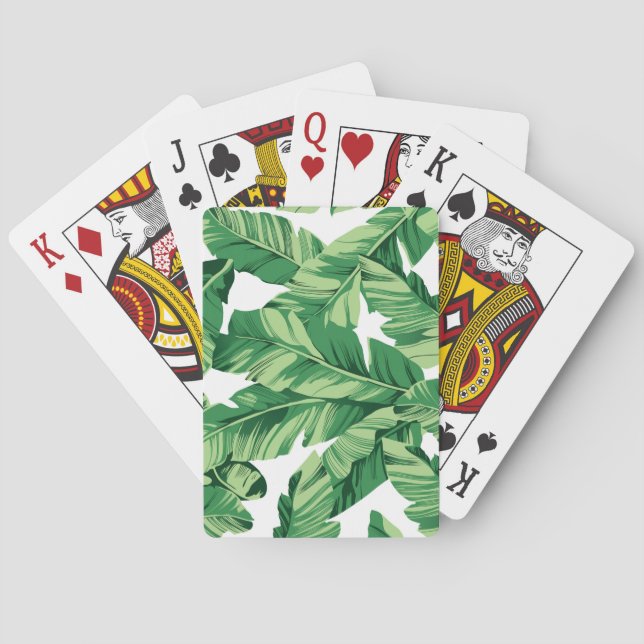 Bananenblätter Spielkarten (Rückseite)