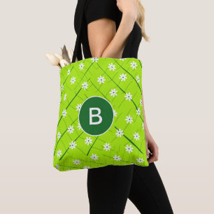 Bananenblätter und Blume, grün, botanisch Tasche