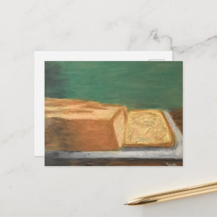 Bananenbrot Postkarte