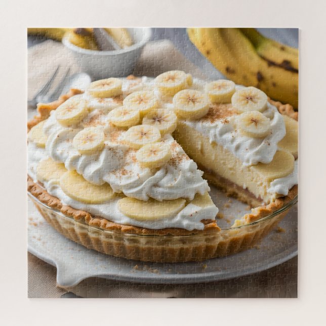 Bananencreme-Pie (Horizontal)