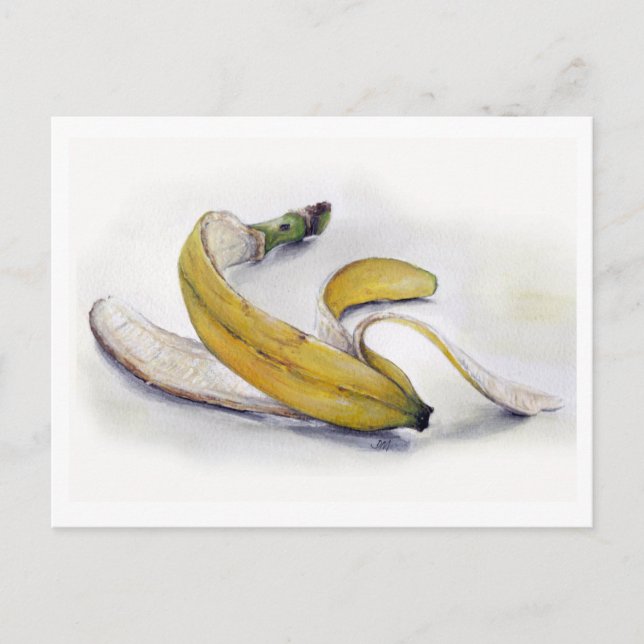 Bananenhaut Postkarte (Vorderseite)