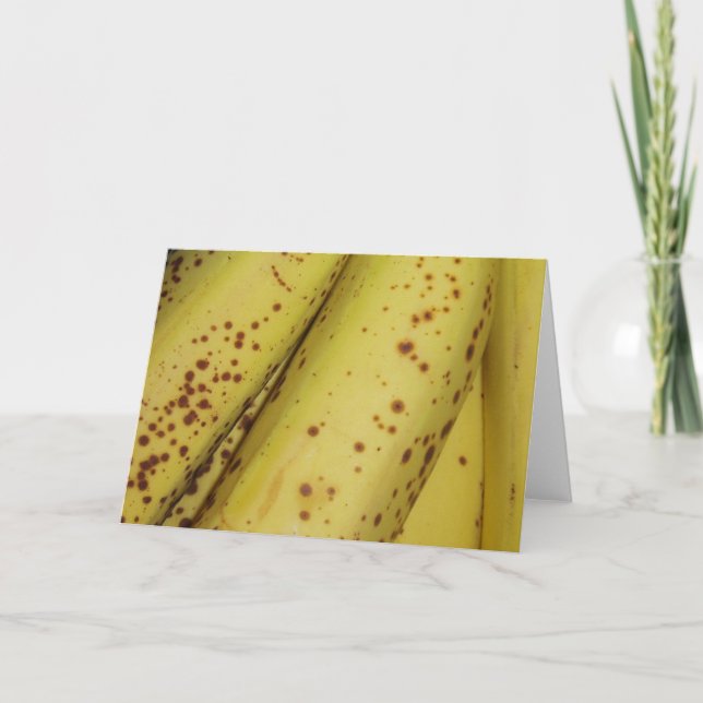 Bananenkarte Karte (Vorderseite)