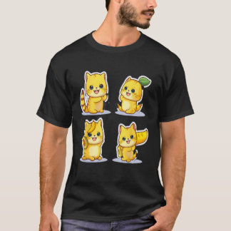 Bananenkatze, glückliche Bananenkatze, süße Katze, T-Shirt