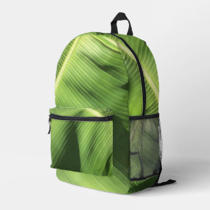 Bananenleaf Druckknopfschale Bedruckter Rucksack