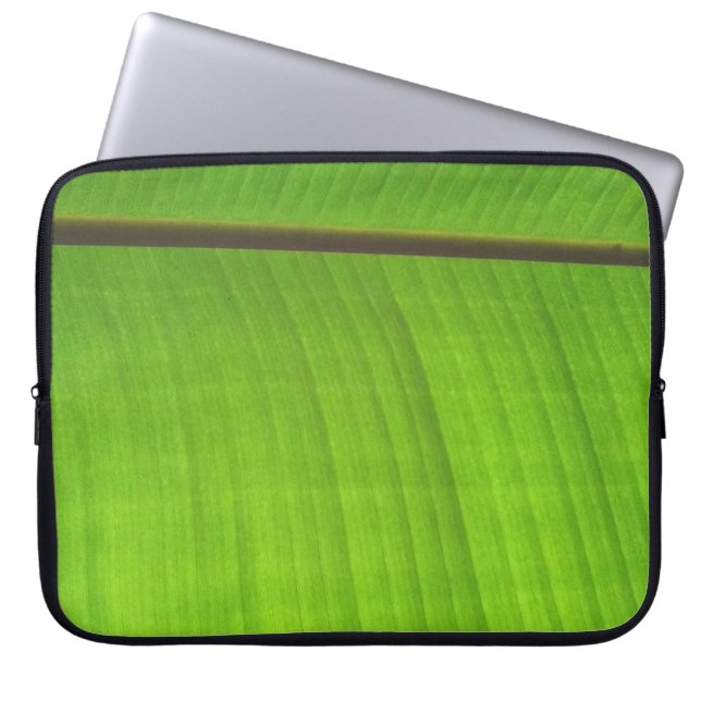 Bananenleaf Nah Laptopschutzhülle (Vorderseite)