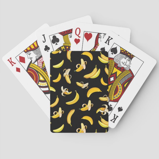 Bananenmuster 5 spielkarten (Rückseite)