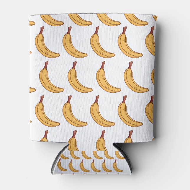 Bananenmuster Dosenkühler (Vorderseite)