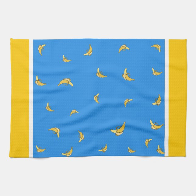 Bananenmuster Geschirrtuch (Horizontal)