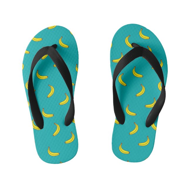 Bananenmuster Kids Flip Flops (Fußbett)