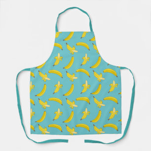 Bananenmuster Schürze