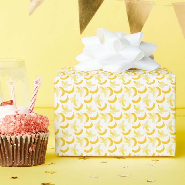 Bananenobst Geschenkpapier (Geburtstagsparty)