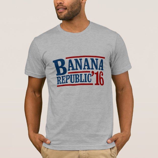 Bananenrepublik 2016 - Präsidentenwahl Pres T-Shirt (Vorderseite)