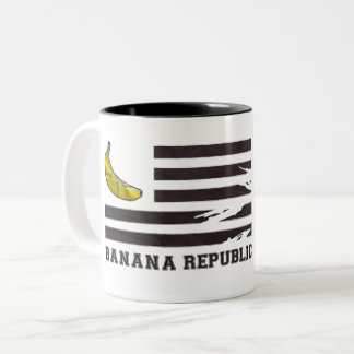 Bananenrepublik Zweifarbige Tasse