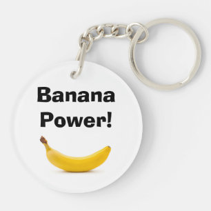 Bananenschlüsselring Schlüsselanhänger