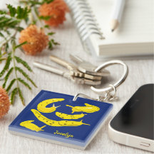 Bananenschnecken Gelb und Blau Personalisiert