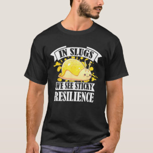 Bananenschnecken-Zitat für Bananenschnecke und Sch T-Shirt
