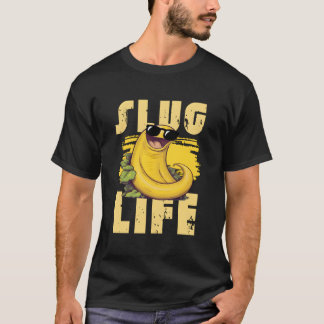 Bananenschnecken-Zitat für Schneckenfänger und Sch T-Shirt