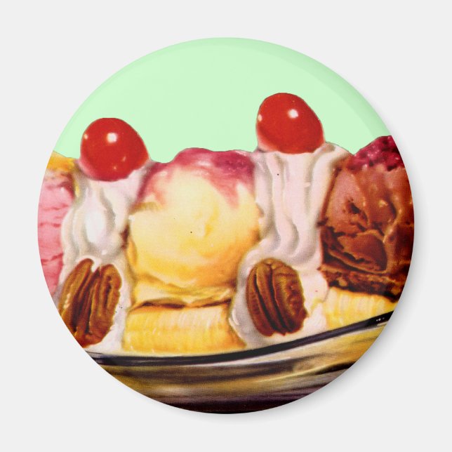Bananensplit Magnet (Vorne)