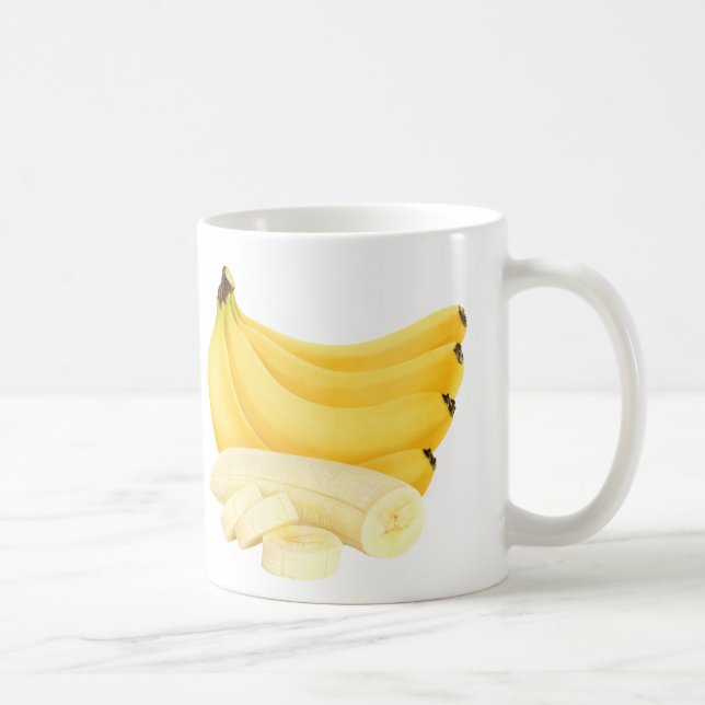 Bananenstrauß schneiden kaffeetasse (Rechts)
