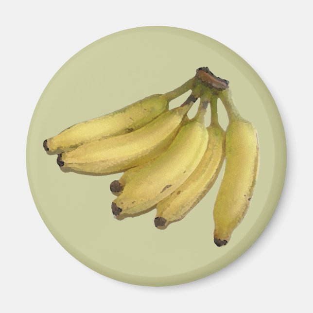 Bananenstück Magnet (Vorne)