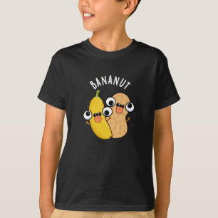 Bananut Funny Frucht Banana Pun Dark BG T-Shirt