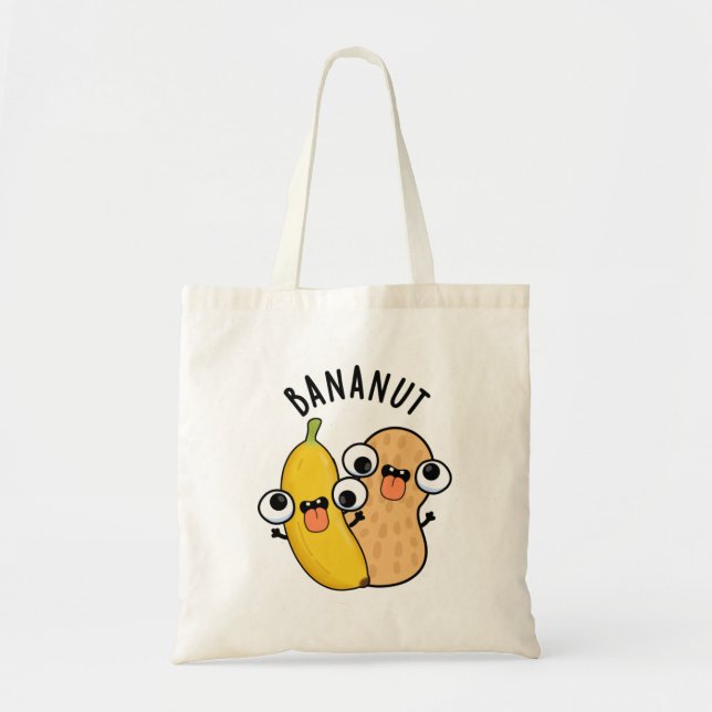 Bananut Funny Fruit Banana Pun Tragetasche (Vorne)